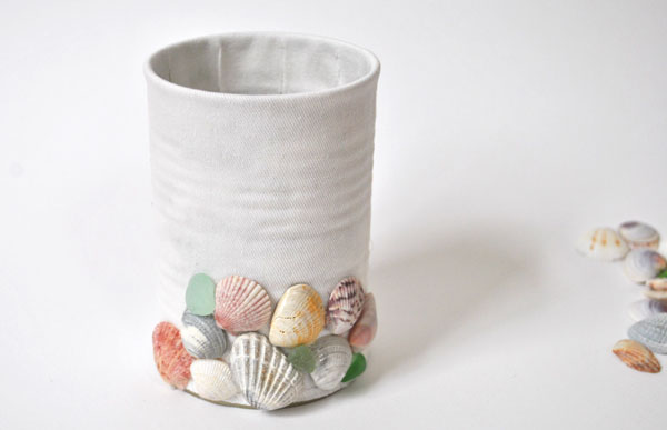 A Shell and Sea Glass Craft Project