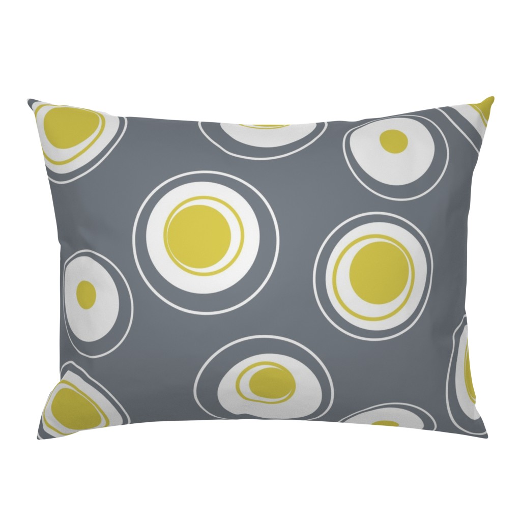 hard boiled egg pillow sham