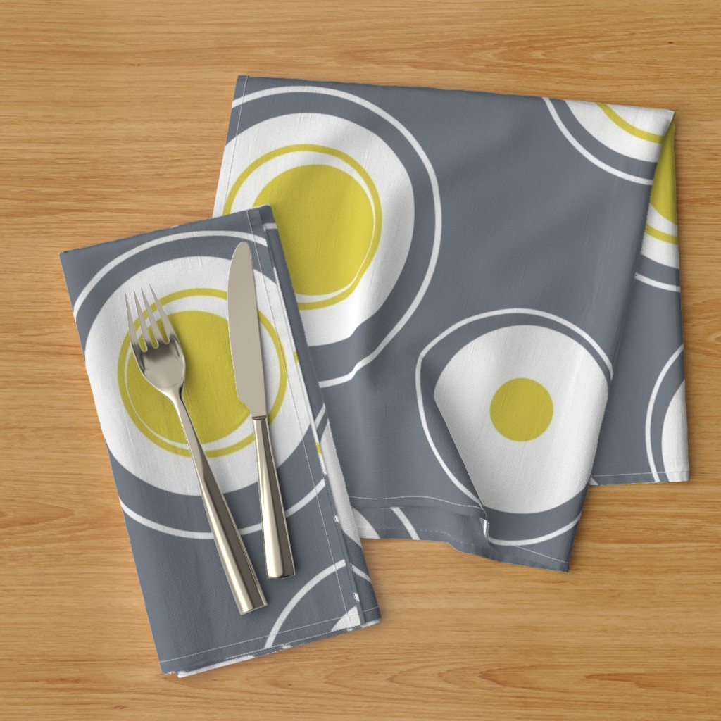 napkines contemporary circles